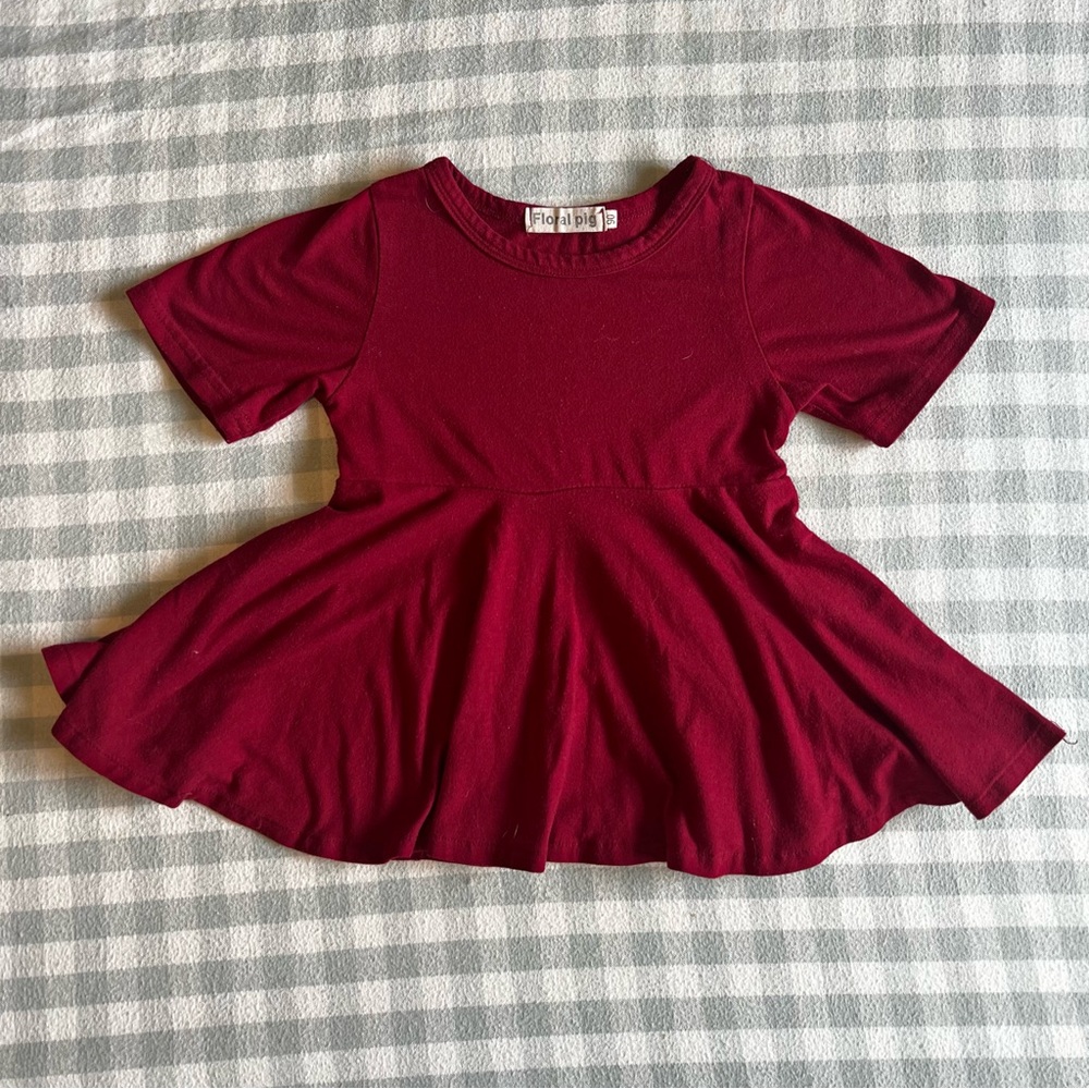 Red Toddler Skater Dress size 100